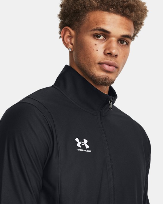 Men's UA Challenger Track Jacket, Black, pdpMainDesktop image number 3